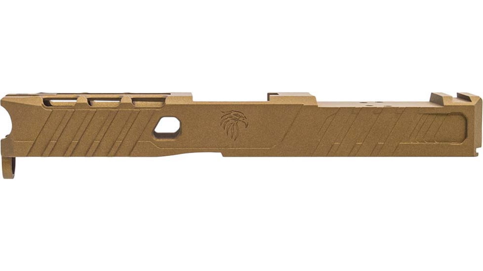Live Free Armory LF19 Raptor Pistol Slide w/RMR Cut, Glock 19 Gen 1-3, Burnt Bronze, G319R434041F