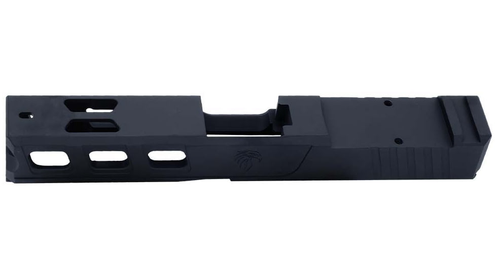 Live Free Armory LF23 Elite Series Pistol Slide w/ No RMR Optic Cut, Glock 23, Black, G323E123062F