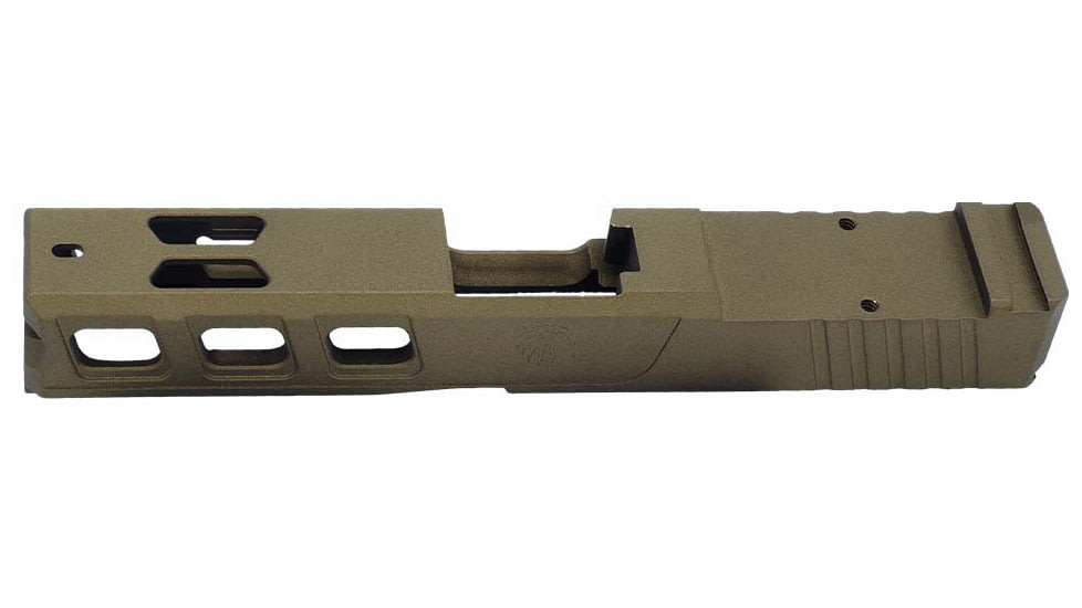 Live Free Armory LF23 Elite Series Pistol Slide w/ No RMR Optic Cut, Glock 23, Burnt Bronze, G323E423092F