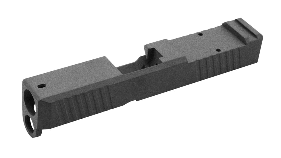 Live Free Armory LF26 Chamfered Series Pistol Slide w/ RMR Optic Cut, Glock 26, Tungsten, G326CH512251F