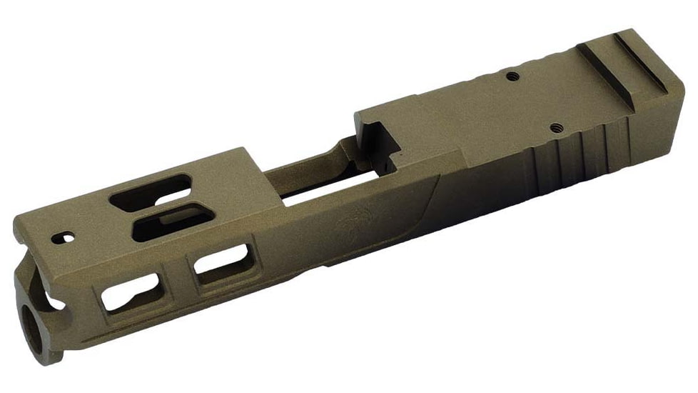 Live Free Armory LF26 Elite Series Pistol Slide w/ RMR Optic Cut, Glock 26, Burnt Bronze, G326E412141F