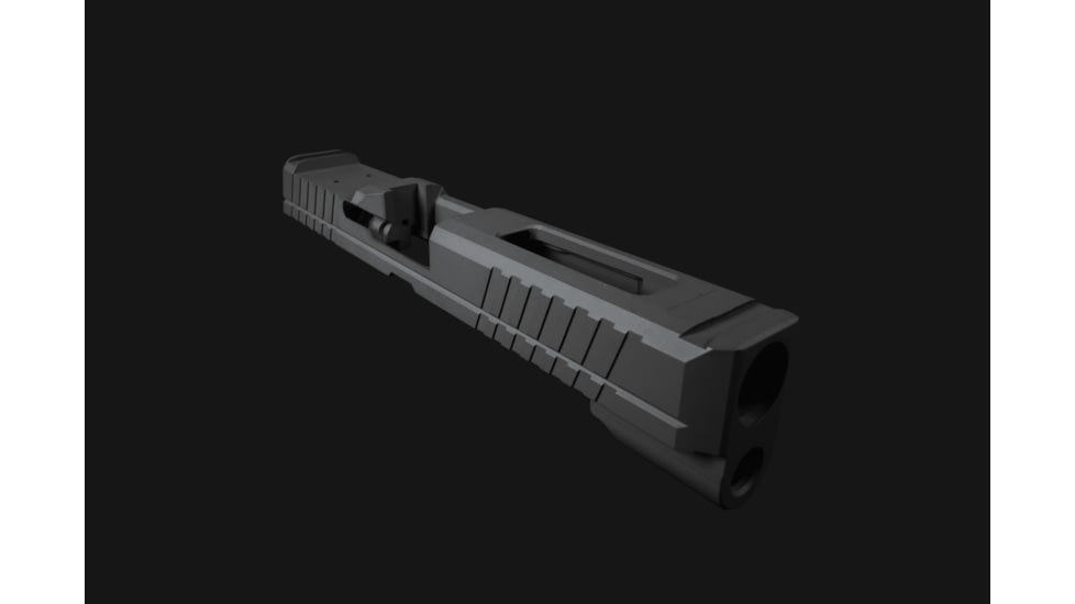 Live Free Armory LF320 PRO Series Pistol Slide w/ DPP Optic Cut, Sig P320, Black, LFA3201DPPBLK