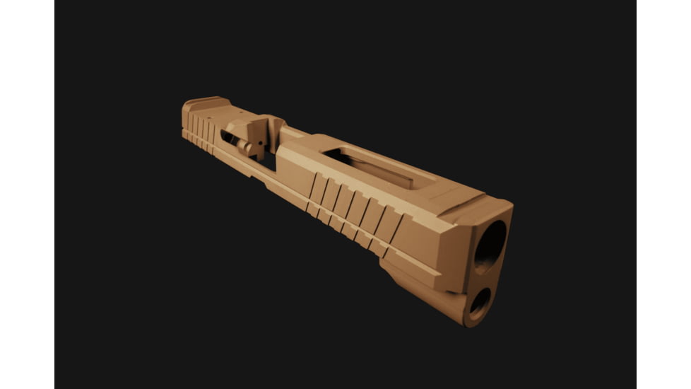 Live Free Armory LF320 PRO Series Pistol Slide w/ RMR Optic Cut, Sig P320, Burnt Bronze, LFA3201RMRBB