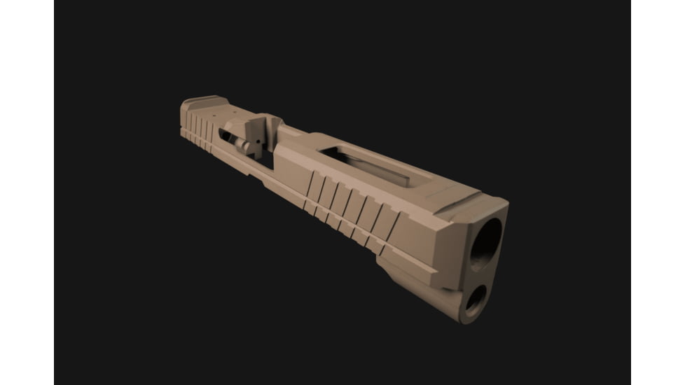 Live Free Armory LF320 PRO Series Pistol Slide w/ DPP Optic Cut, Sig P320, Flat Dark Earth, LFA3201DPPFDE