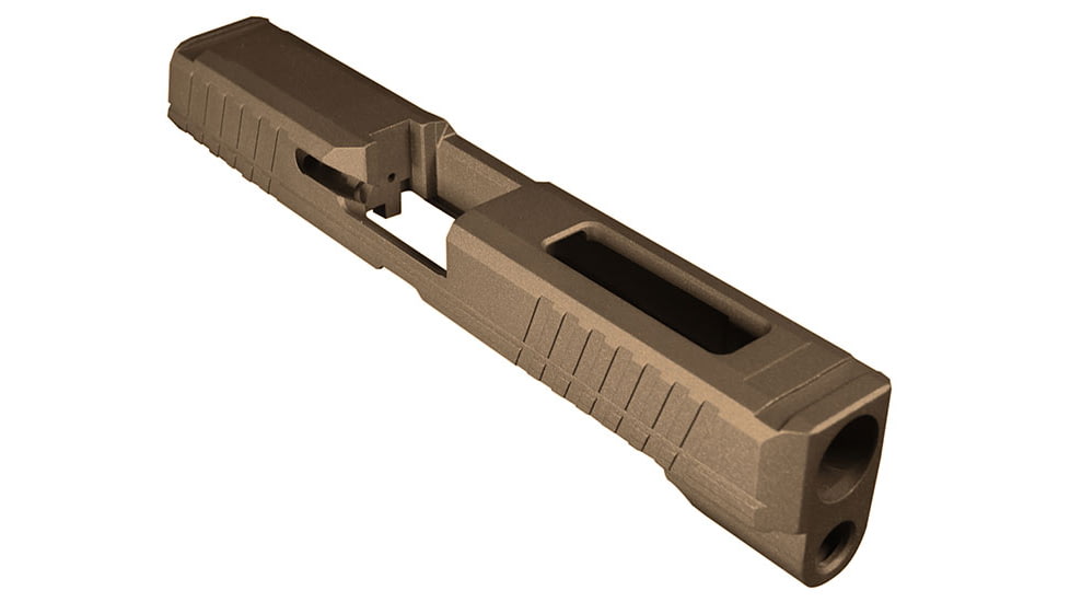 Live Free Armory LF320 PRO Series Pistol Slide w/ No Optic Cut, Sig P320, Burnt Bronze, LFA3201BB