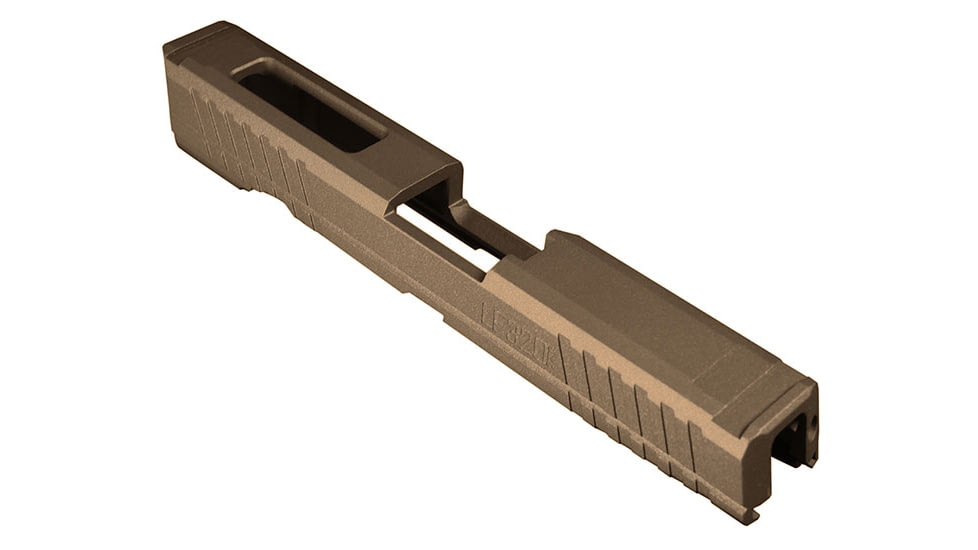 Live Free Armory LF320 PRO Series Pistol Slide w/ No Optic Cut, Sig P320, Burnt Bronze, LFA3201BB