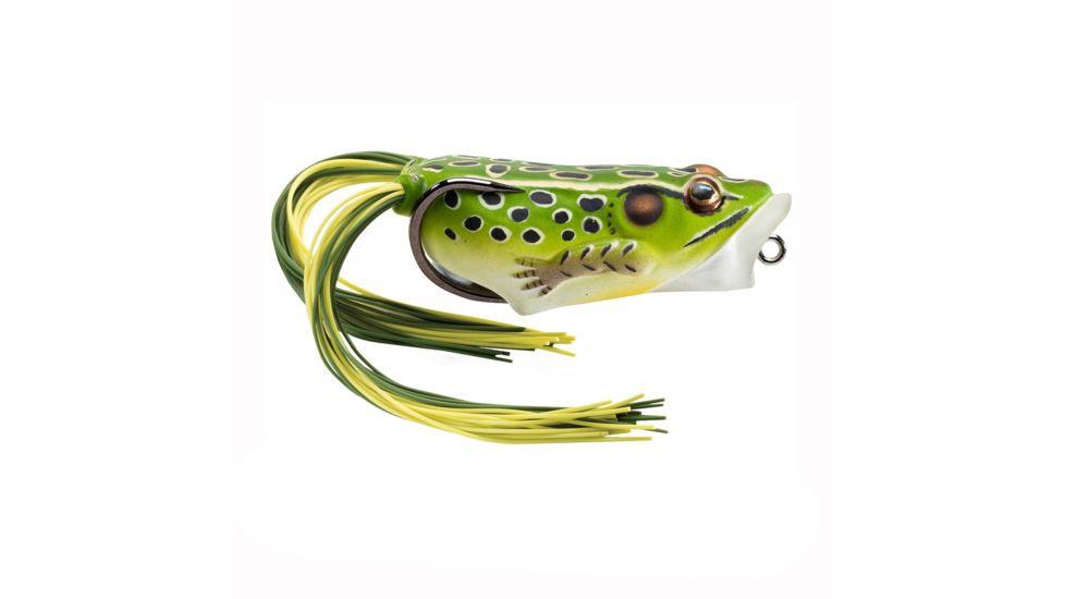 Live Target Frog 2 1/2 HB PF,SH,Grn/Yel,5/0,1/2oz FHP65T500