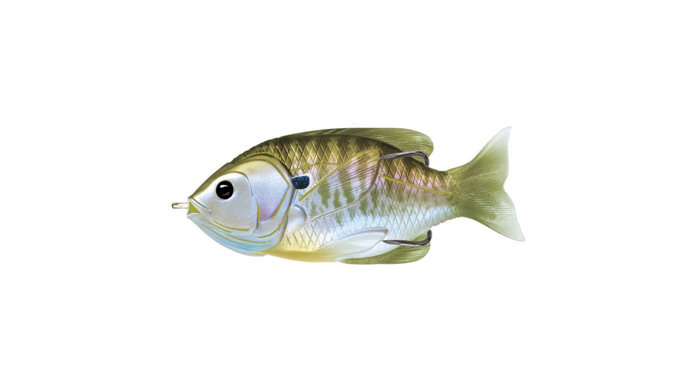 Live Target Sunfish HB,surface,natural/Olv Blugill3/0 SFH75T550