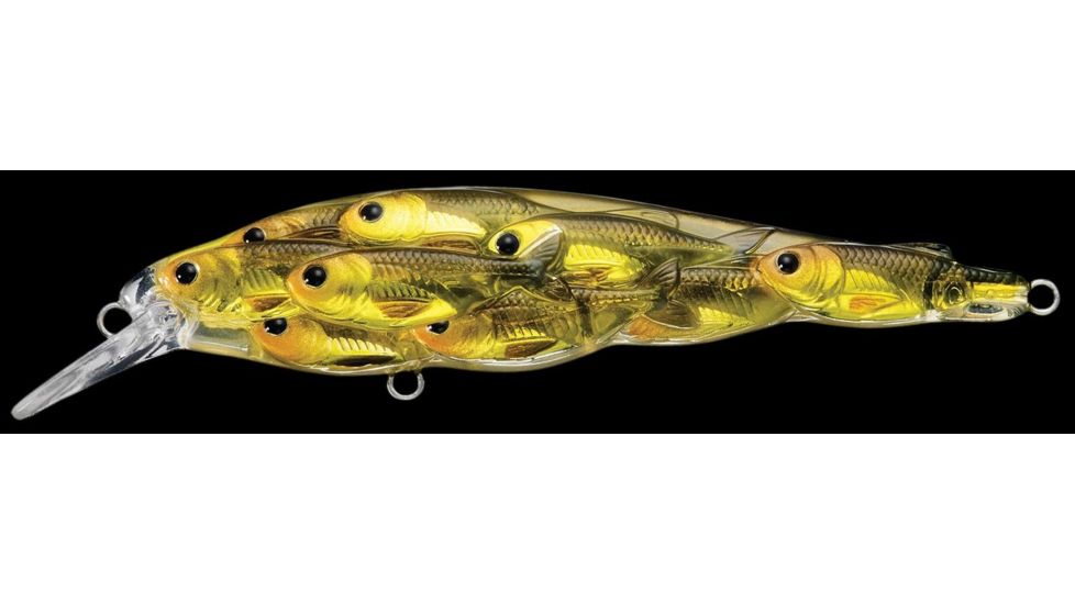 Live Target Yearling Baitball Jerkbait,3.375in,Gold/Black 141669