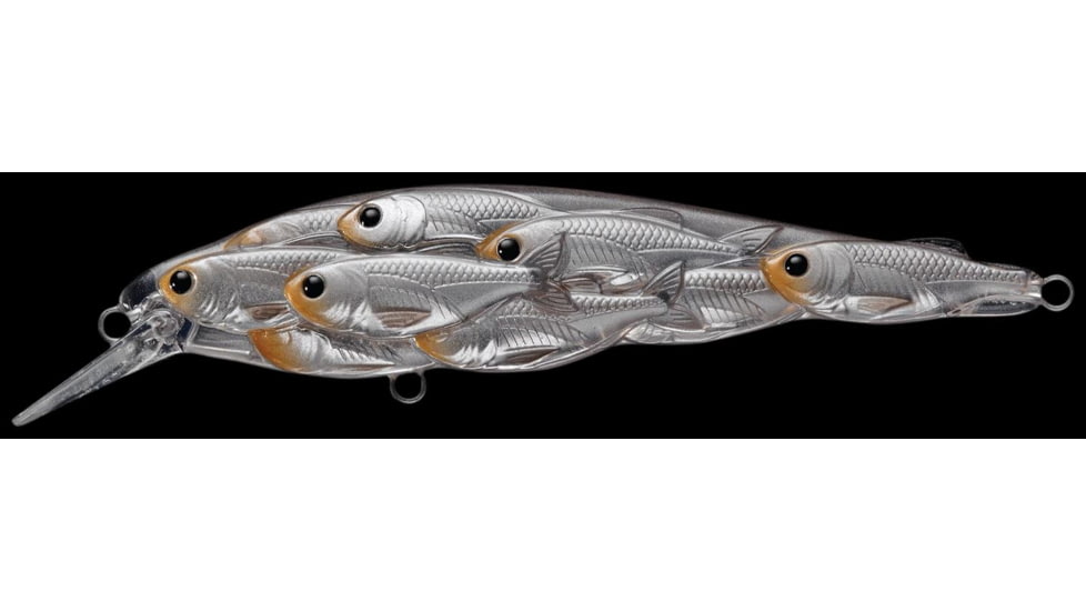 Live Target Yearling Baitball Jerkbait,3.375in,Pearl/Natural 141670