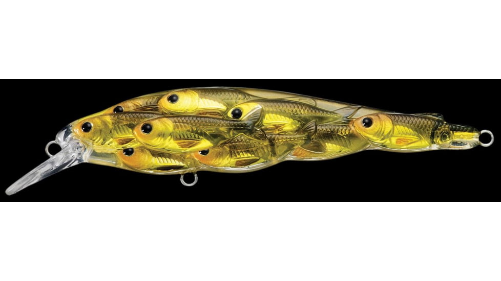Live Target Yearling Baitball Jerkbait,4.25in,Gold/Black 141673