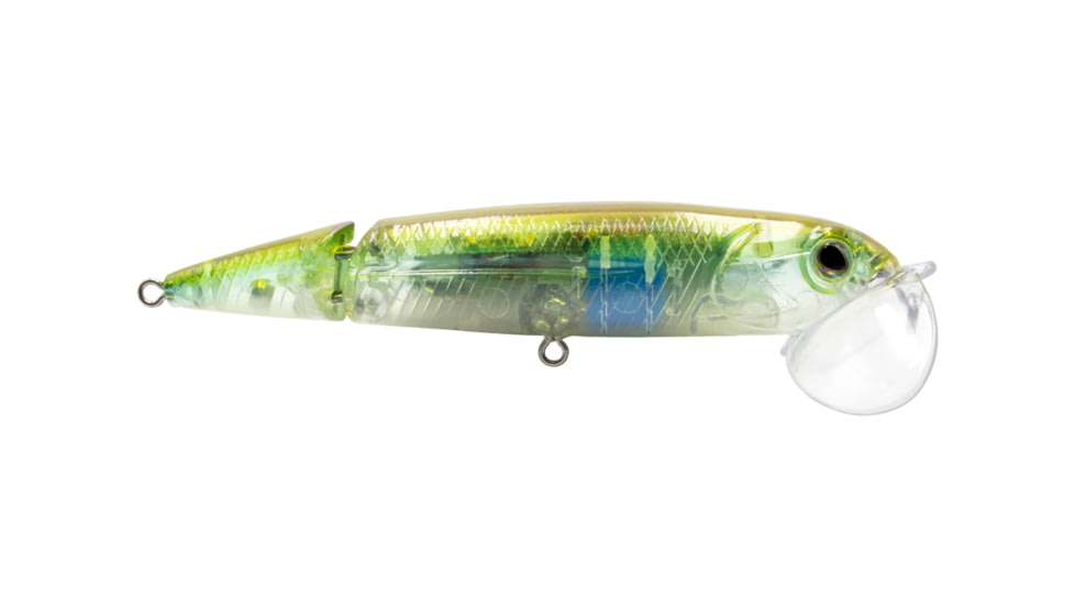 Livingston Lures 4in Walking Boss II Jr. Lure, Pro Green, 13426