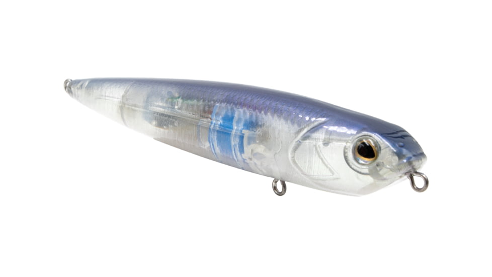 Livingston Lures 4in Walking Boss Jr. Lure, Pro Blue, 13351