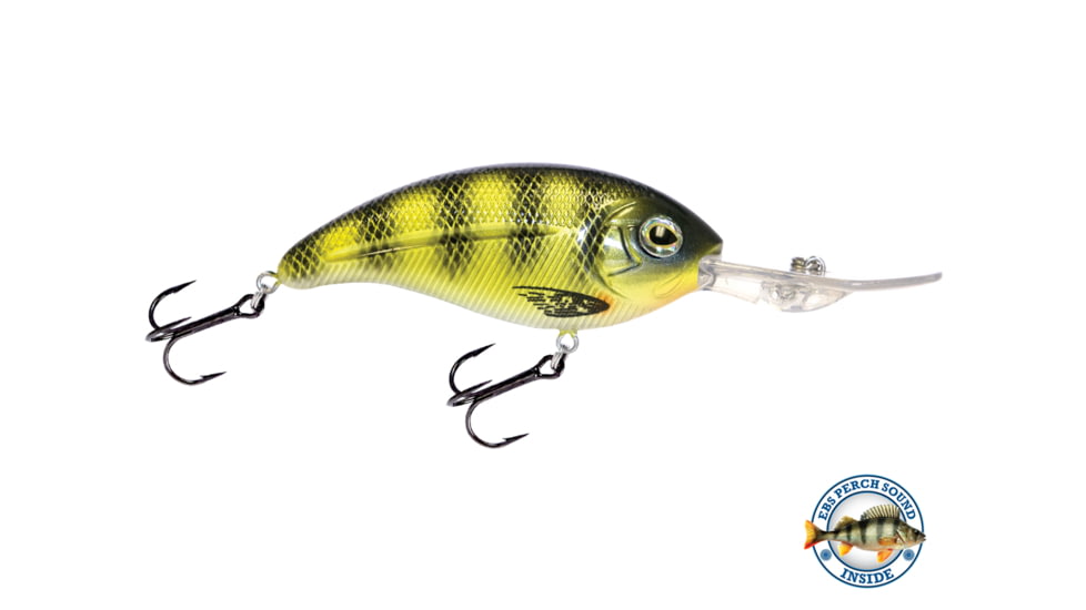 Livingston Lures Deep Impact 18 Lure, Natural Perch, 3386