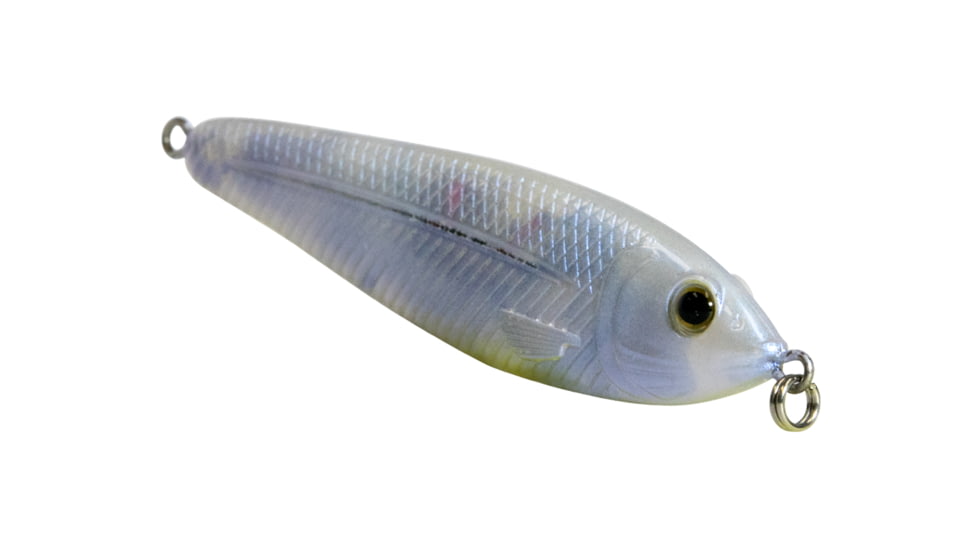 Livingston Lures EBS Jigging Spoon Lure, Blue Pearl, 9317