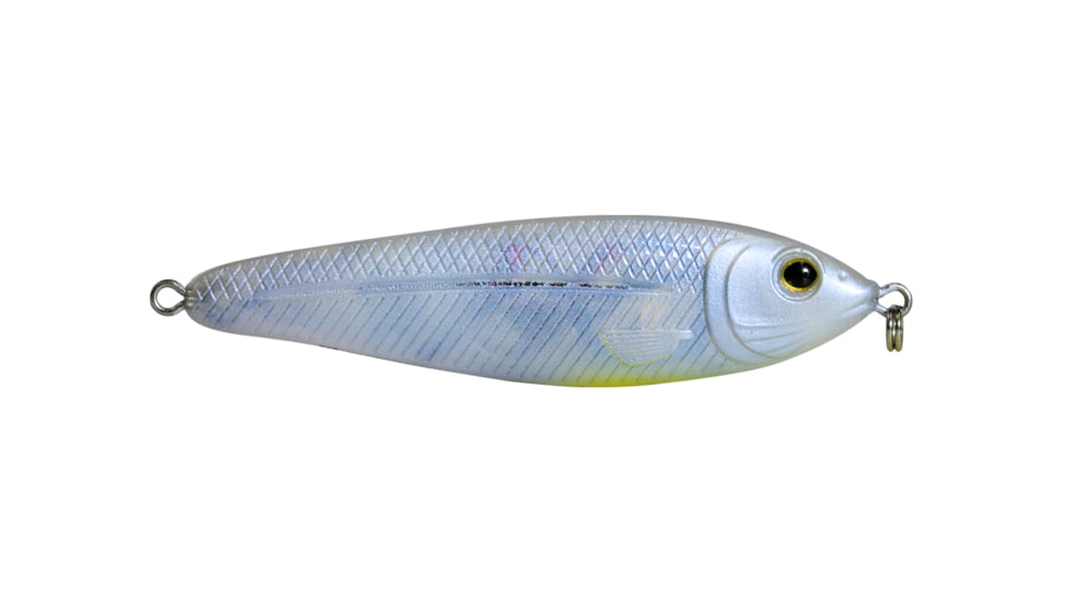 Livingston Lures EBS Jigging Spoon Lure, Blue Pearl, 9317
