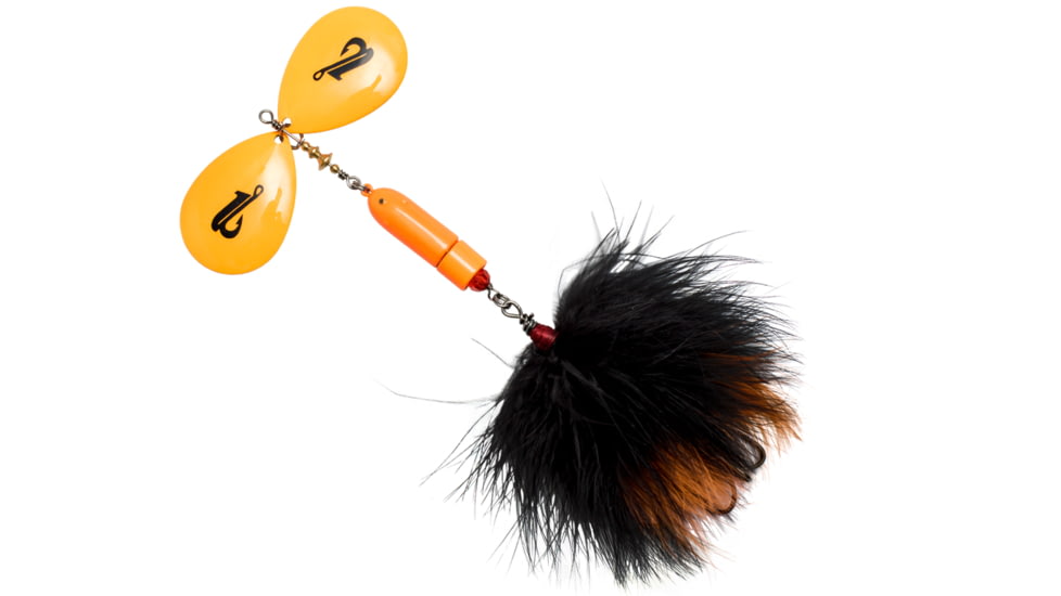 Livingston Lures EBS Spinner 158 Lure, Hot Orange Black, 6475