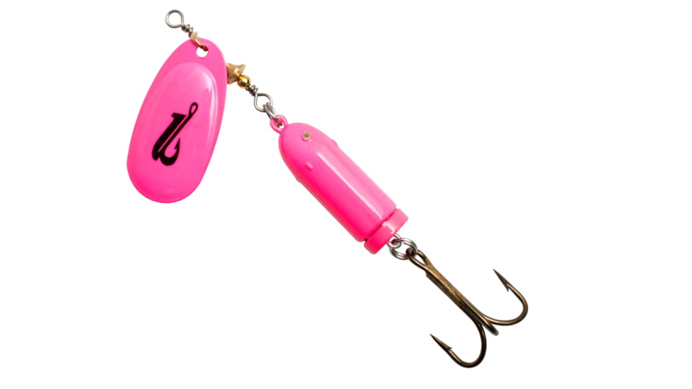 Livingston Lures EBS Spinner 58 Lure, Hot Pink Black, 6284