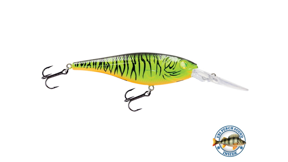 Livingston Lures EBS Walleye 90 Lure, Fire Tiger, 8812