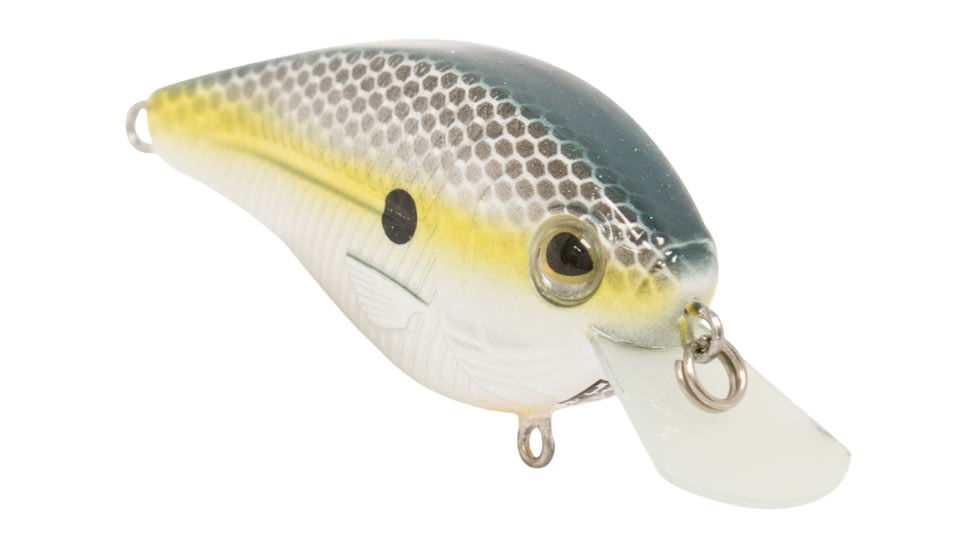 Livingston Lures FlatMaster SQ Lure, Chartreuse Shad, 5803
