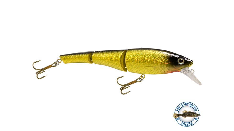 Livingston Lures Head Hunter Lure, Gold Metallic Scale Black, 7190