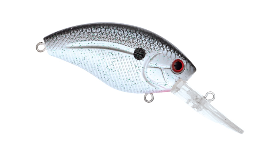 Livingston Lures Howeller DMC Plus Lure, Chrome XXX Shad, 10431