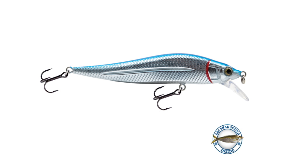 Livingston Lures JerkMaster Jr. Lure, Blue Back Chrome, 14107