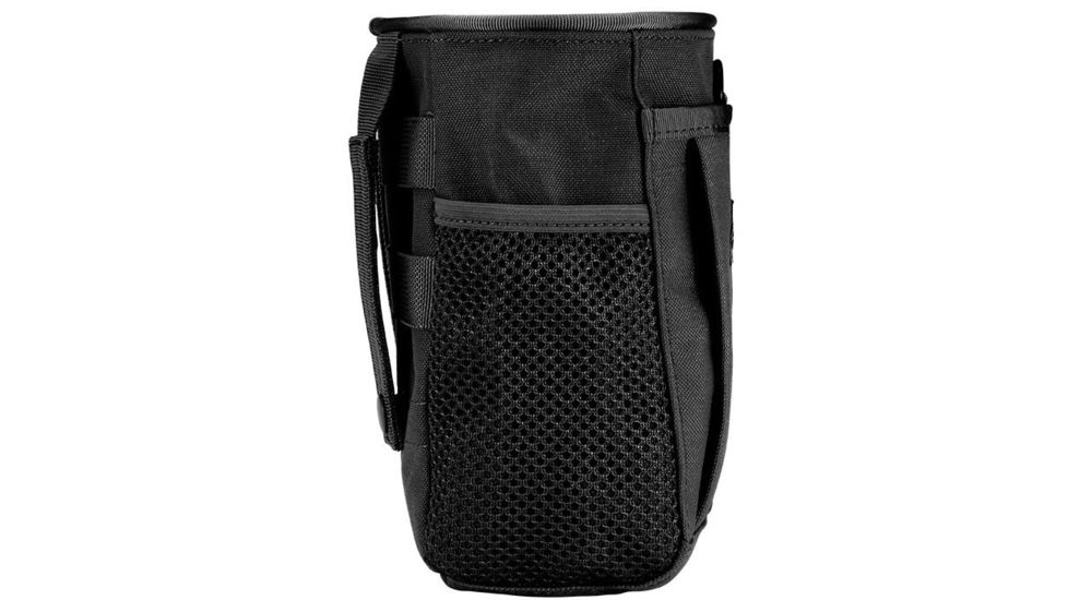 Loaded Gear CX-700 Drawstring Dump Pouch, Compatible w/ Molle System, Black, 5.5 x 3 x 7.5 in BI12624