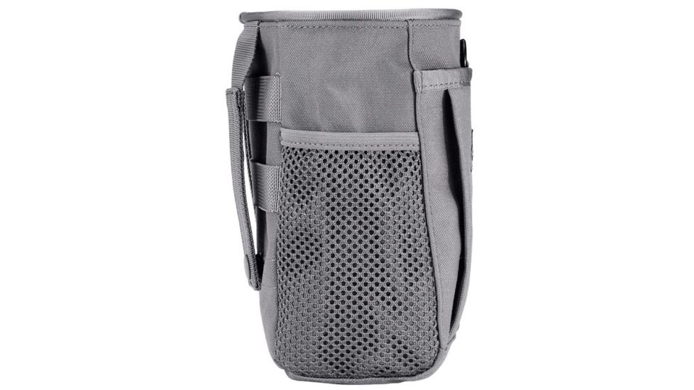 Loaded Gear CX-700 Drawstring Dump Pouch, Compatible w/ Molle System, Gray, 5.5 x 3 x 7.5 in BI12628