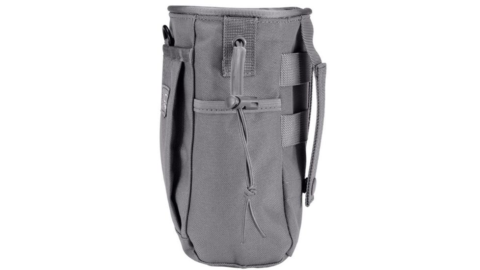 Loaded Gear CX-700 Drawstring Dump Pouch, Compatible w/ Molle System, Gray, 5.5 x 3 x 7.5 in BI12628