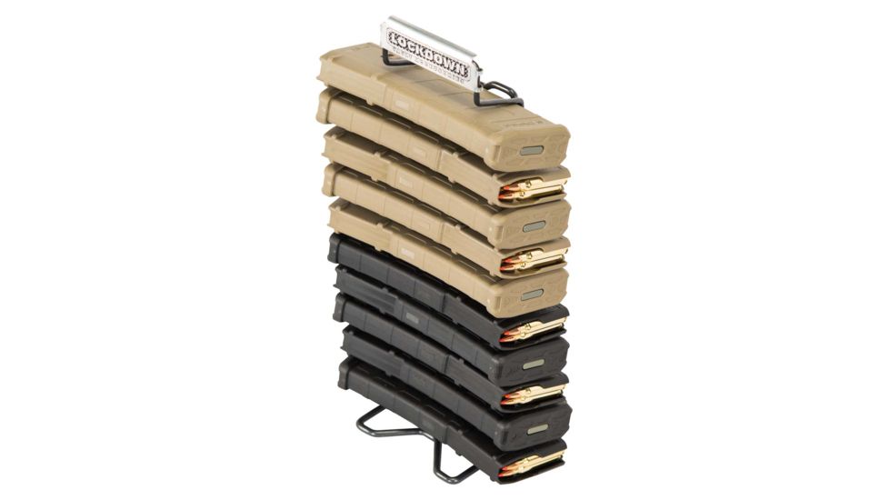 Lockdown AR-15 Magazine Rack, Holds Up to 10 Magazines 222972