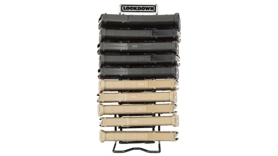 Lockdown AR-15 Magazine Rack, Holds Up to 10 Magazines 222972
