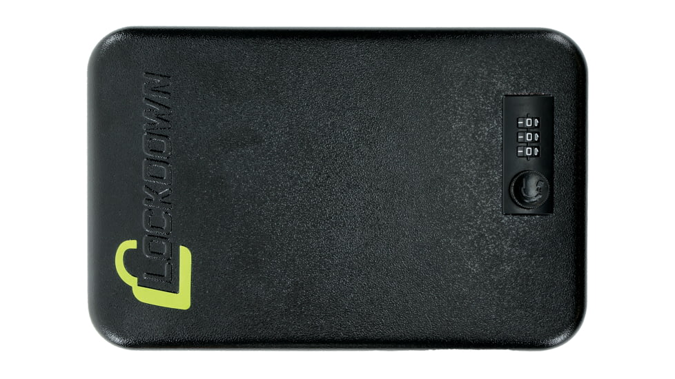 Lockdown Compact Combination Handgun Vault, Black, 1134158
