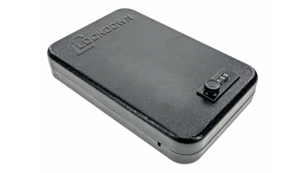Lockdown Compact Combination Handgun Vault, Black, 1134158