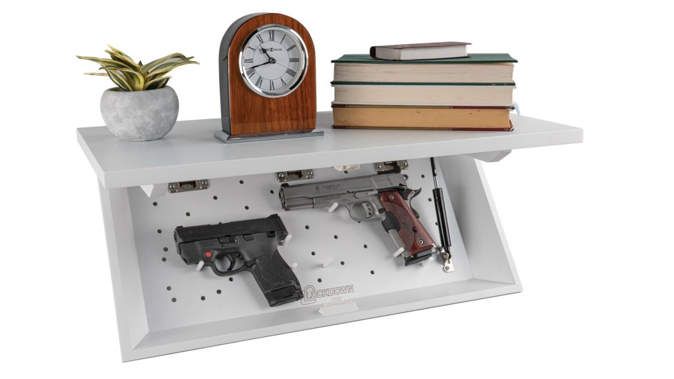 Lockdown In Plain Sight Hidden Shelf, White, 1117247