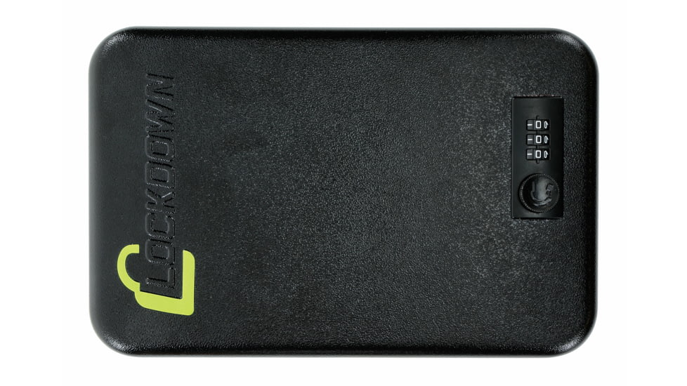 Lockdown Large Combination Handgun Vault, Black, 1134157