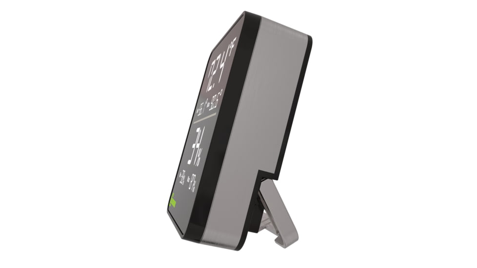 Lockdown Wireless Digital Hygrometer, Black/Silver, 1116792