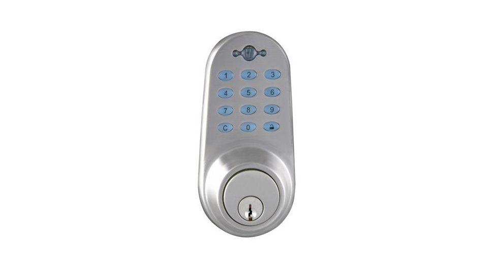 LockState DBS Keyless Deadbolt Satin Chrome