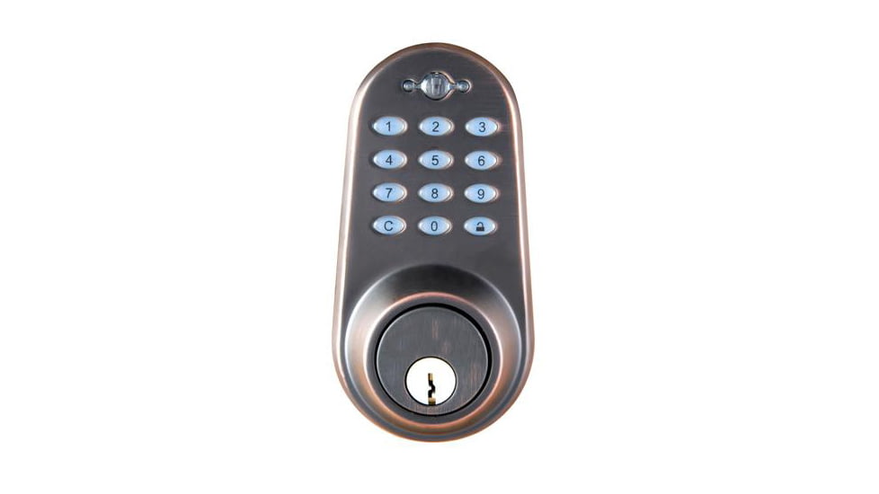 LockState DBS Keyless Deadbolt Venetian Bronze