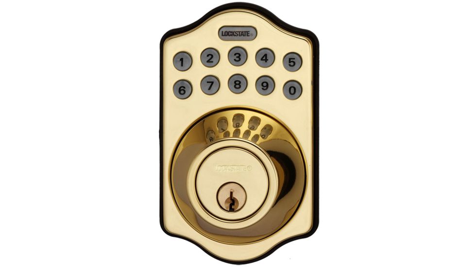 LockState RemoteLock WiFi Electronic Lever Door Lock LS-L500i-PB