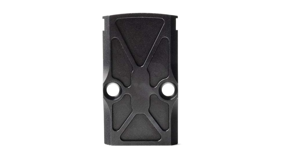 Lockstep Arms Billet MOS Optic Plate Cover, Black, LA-GLK-1200-BLK
