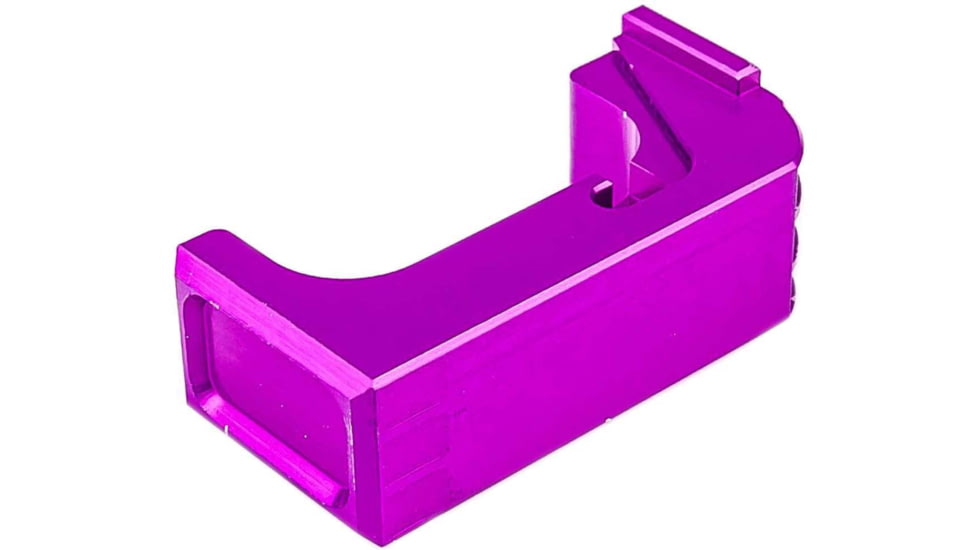 Lockstep Arms Glock 43 Magazine Release, Anodized, Purple, LA-G43-150-PUR