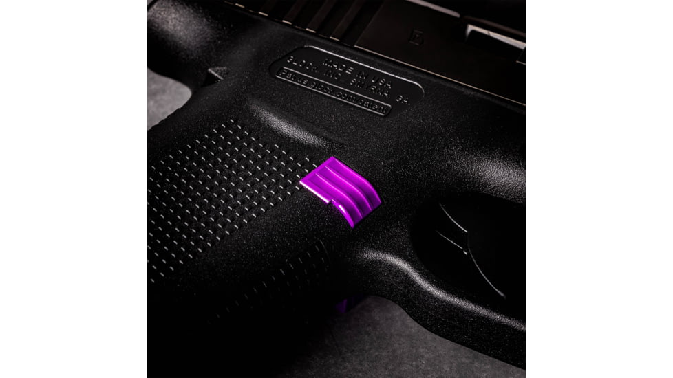 Lockstep Arms Glock 43X/48 Mag Release, Purple, LA-G43X-150-PUR