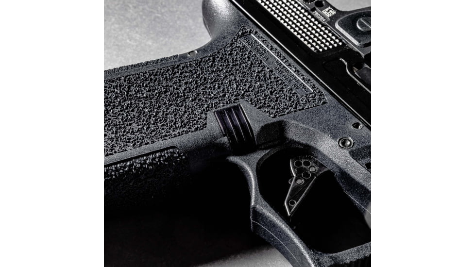 Lockstep Arms Glock Gen 1-3 Magazine Release, Anodized, Black, LA-G19-V13-150-BLK