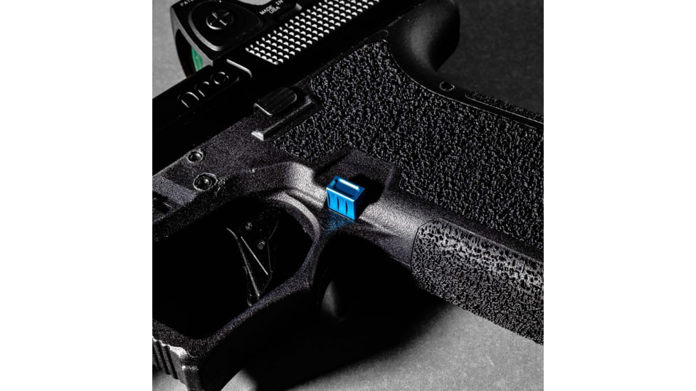 Lockstep Arms Glock Gen 1-3 Magazine Release, Anodized, Blue, LA-G19-V13-150-BLU