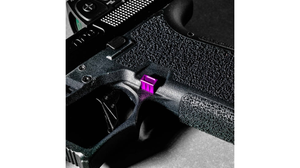 Lockstep Arms Glock Gen 1-3 Magazine Release, Anodized, Purple, LA-G19-V13-150-PUR