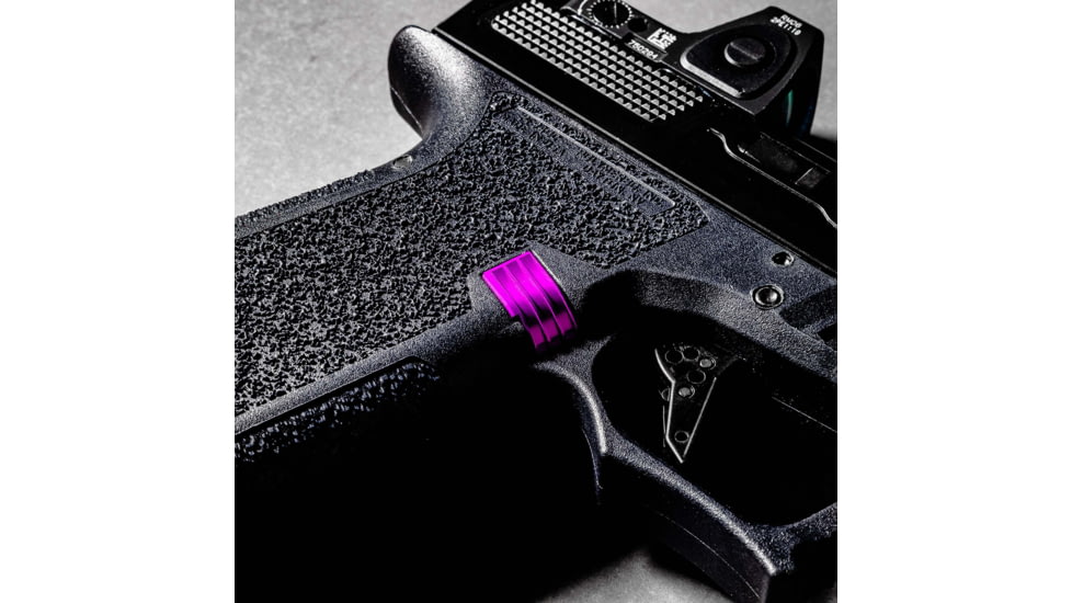 Lockstep Arms Glock Gen 1-3 Magazine Release, Anodized, Purple, LA-G19-V13-150-PUR