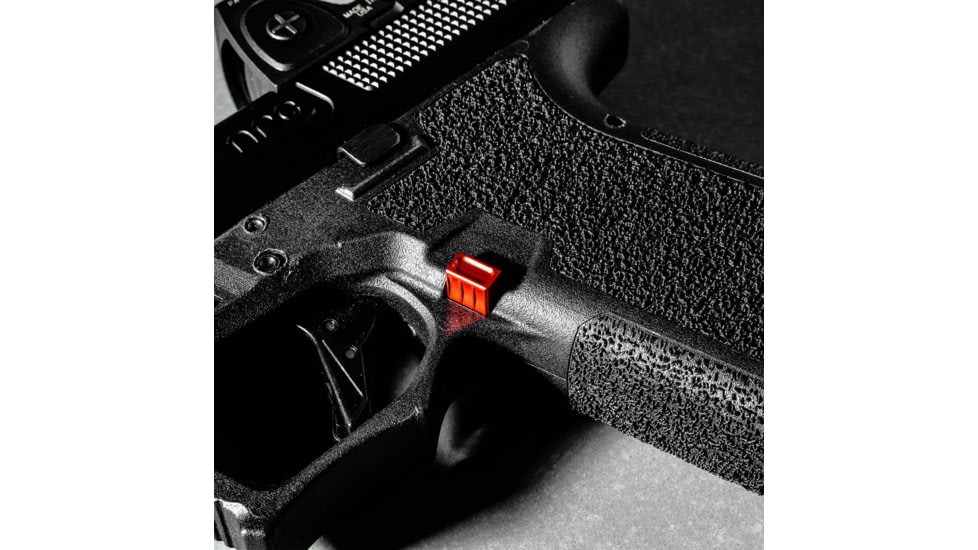 Lockstep Arms Glock Gen 1-3 Magazine Release, Anodized, Red, LA-G19-V13-150-RED