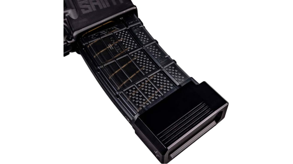 Lockstep Arms Lancer L5AWM Base Plate Plus 5, Black, 5, LA-AR15-112-BLK