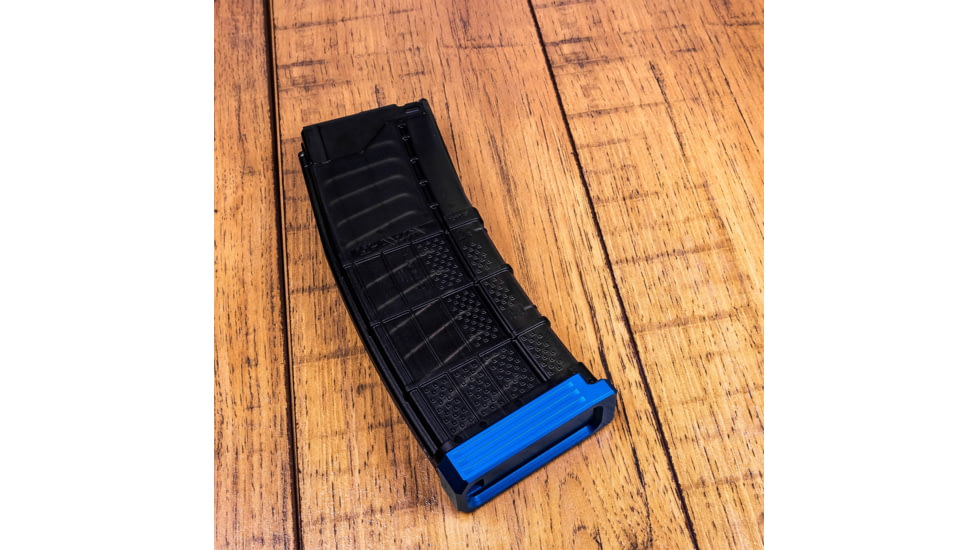Lockstep Arms Lancer L5AWM Flat Base Plate, Blue, LA-AR15-101-BLU-0RD
